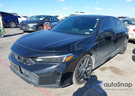 2025 Honda Civic Sport from USA, damaged, VIN 2HGFE2F52SH540556
